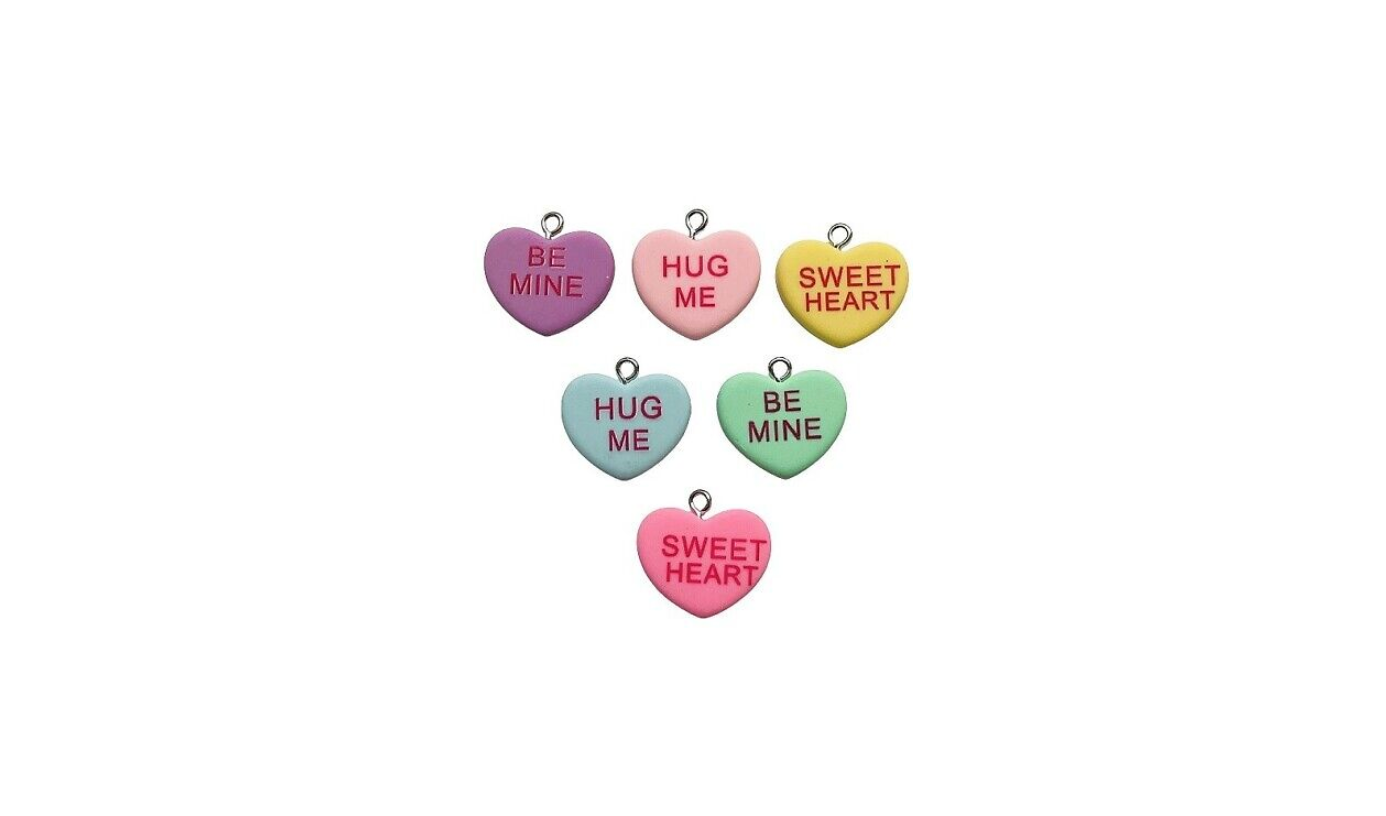 Love Heart Sweet Charms