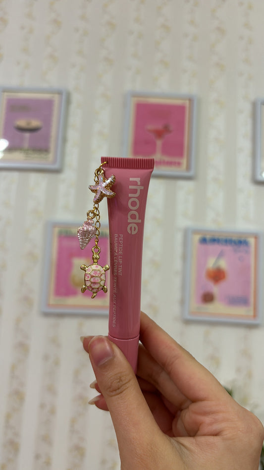 Famous Pink Beach Custom Lippie Charm