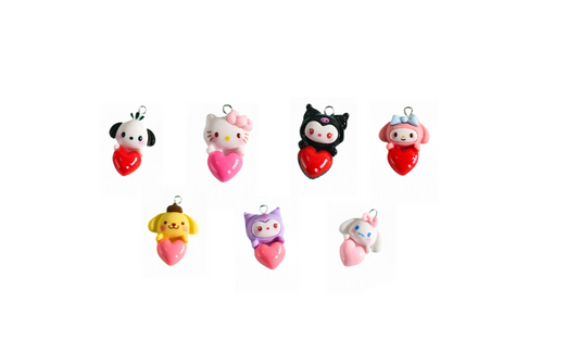 Sanrio Heart Charms