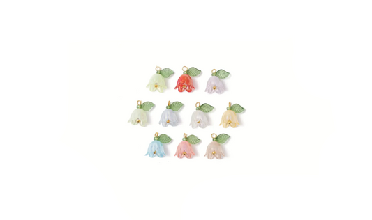 Lily Of The Valley Flower Charms