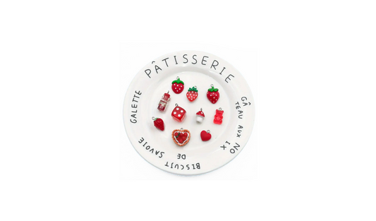 Red Patisserie Charms