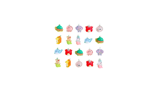 Mixed Sea Creatures Charms